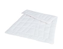 Leichte Sommerdecke mit Bio-Baumwoll Bezug.